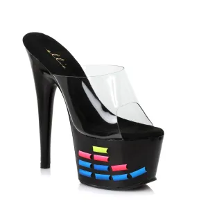 709-EQUALIZER 7" inch Mule With Neon Equalizer Pattern