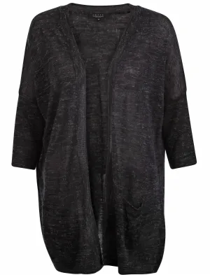 Amara Reya Wild Buckwheat navy cardigan