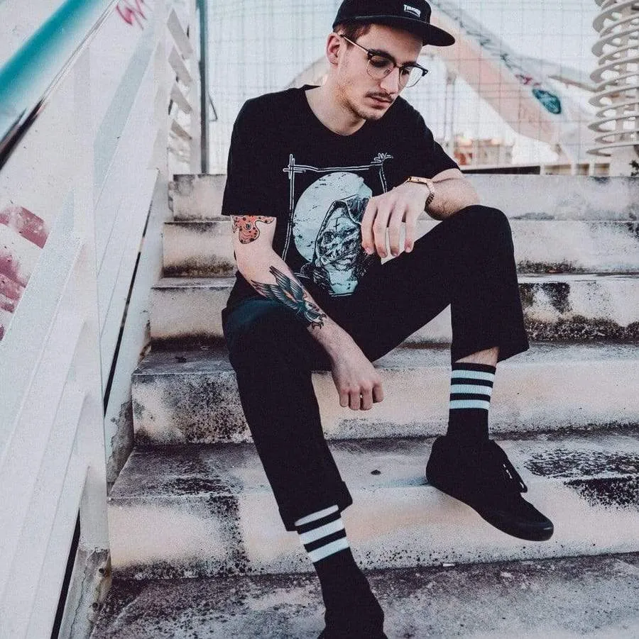 American Socks Classic - Back In Black