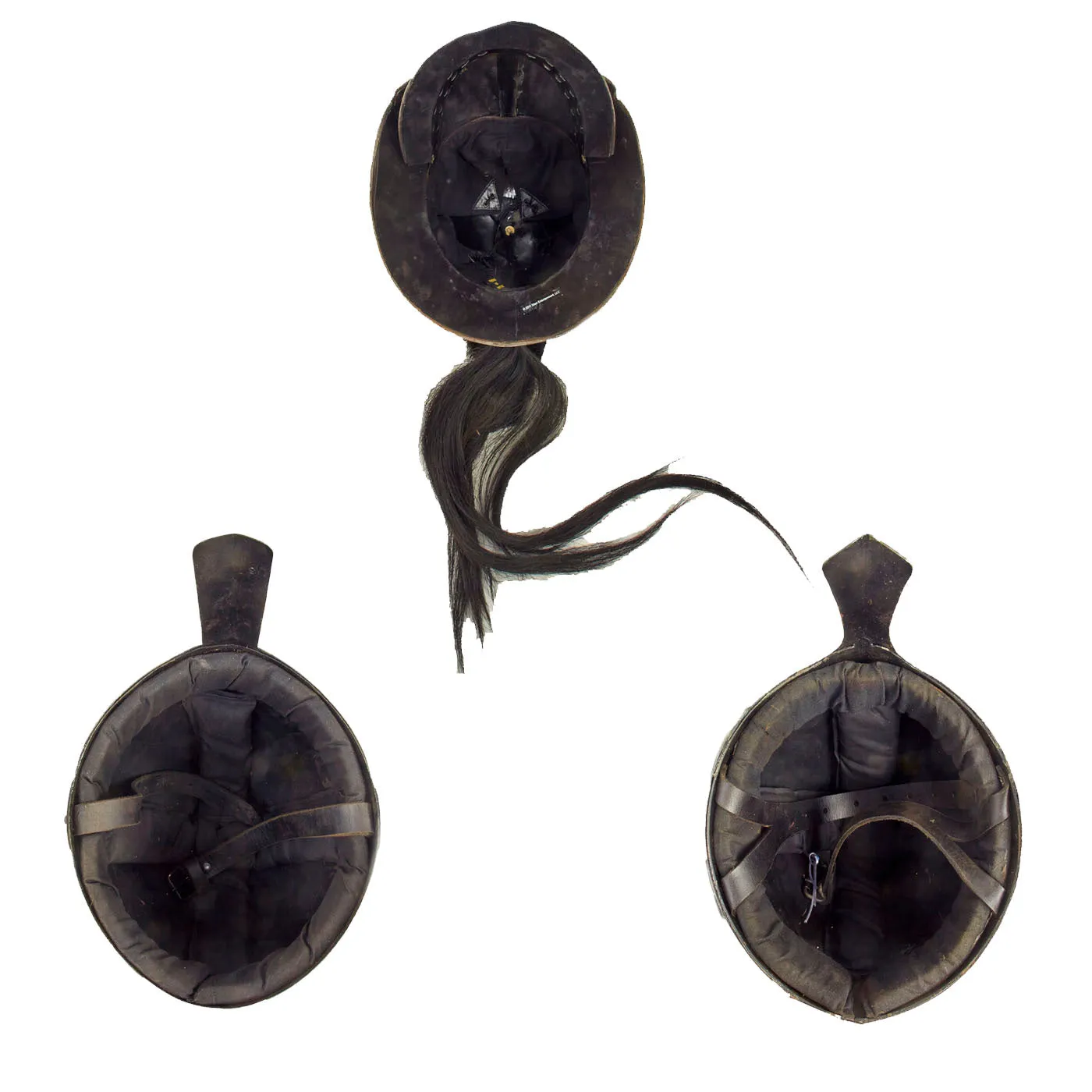 Ancient Roman Gladiator Murmillo  Cassis Crista Helmet With Medieval Style Skullcap Nasal Helmets With Nose Guard - 3 Replica Helmets