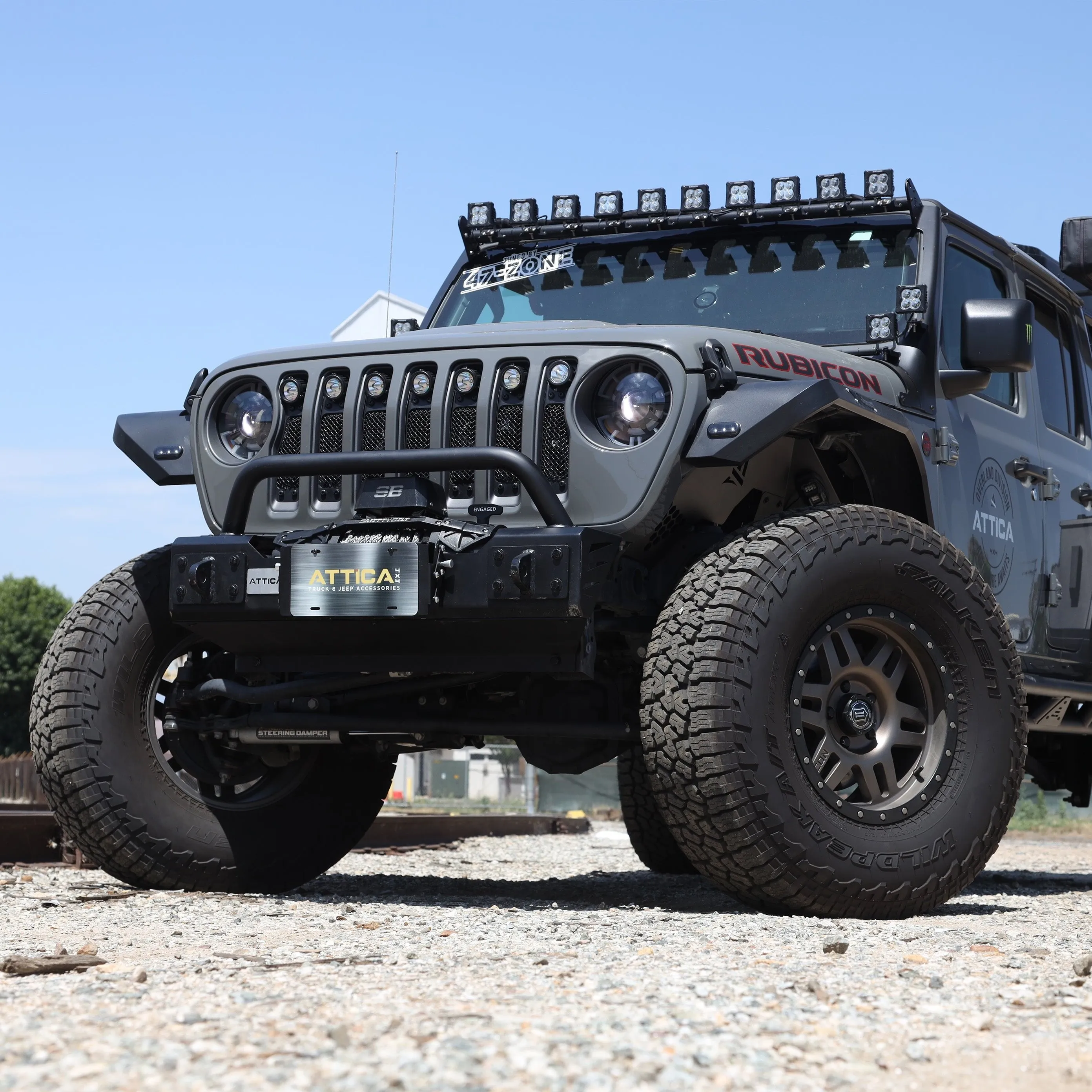Attica 4x4 APEX Series Front Bumper for Jeep Gladiator JT (2019-2024)