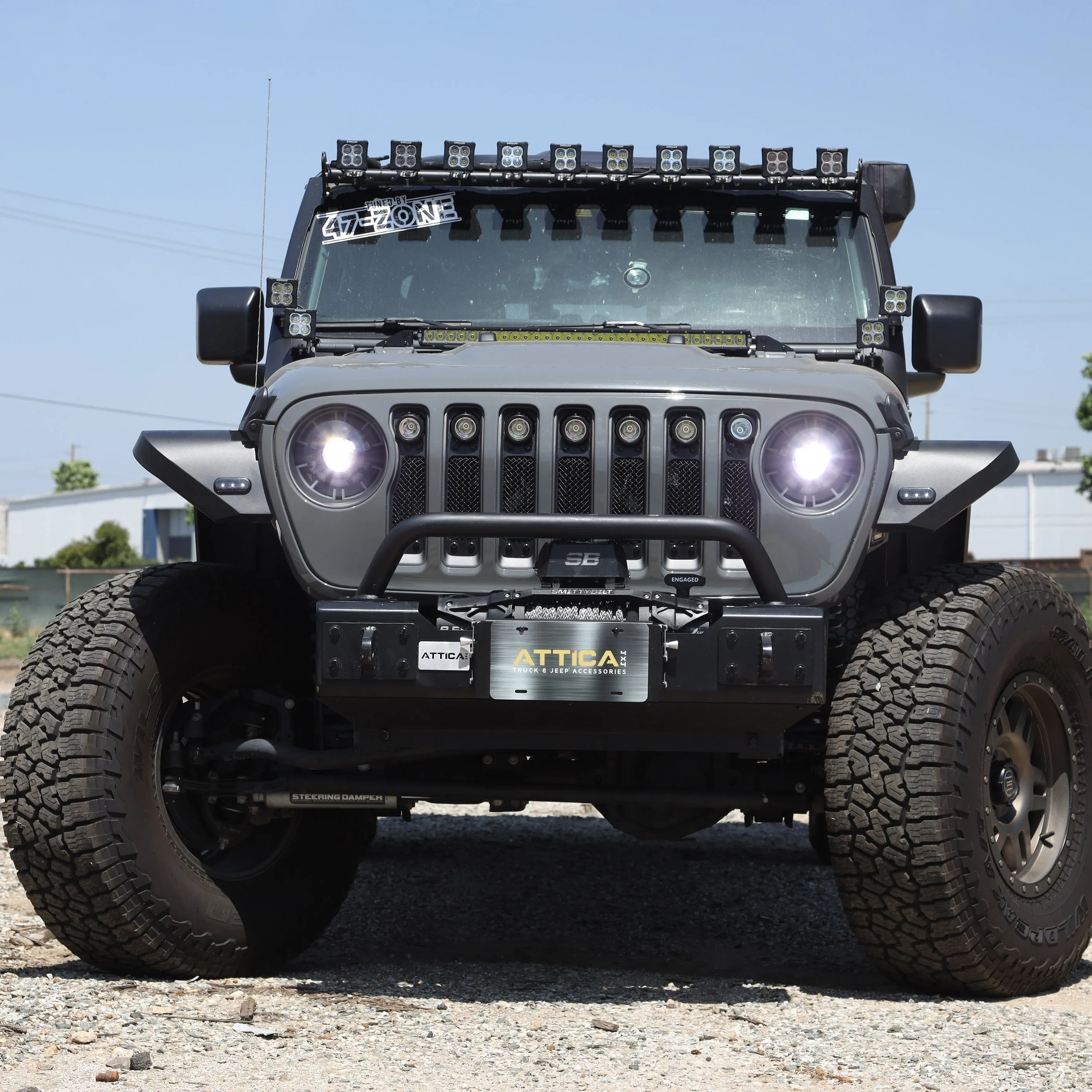 Attica 4x4 APEX Series Front Bumper for Jeep Gladiator JT (2019-2024)