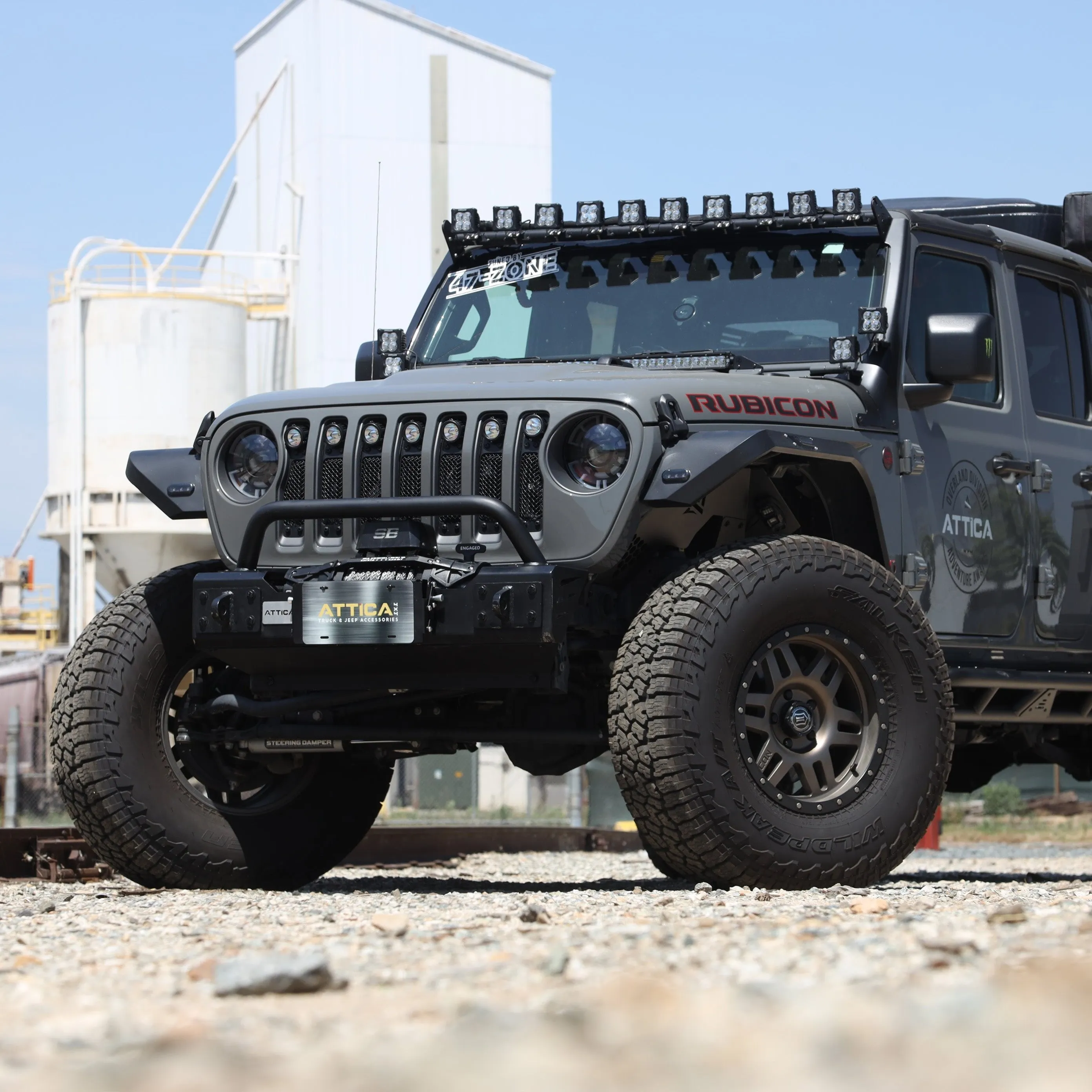 Attica 4x4 APEX Series Front Bumper for Jeep Gladiator JT (2019-2024)