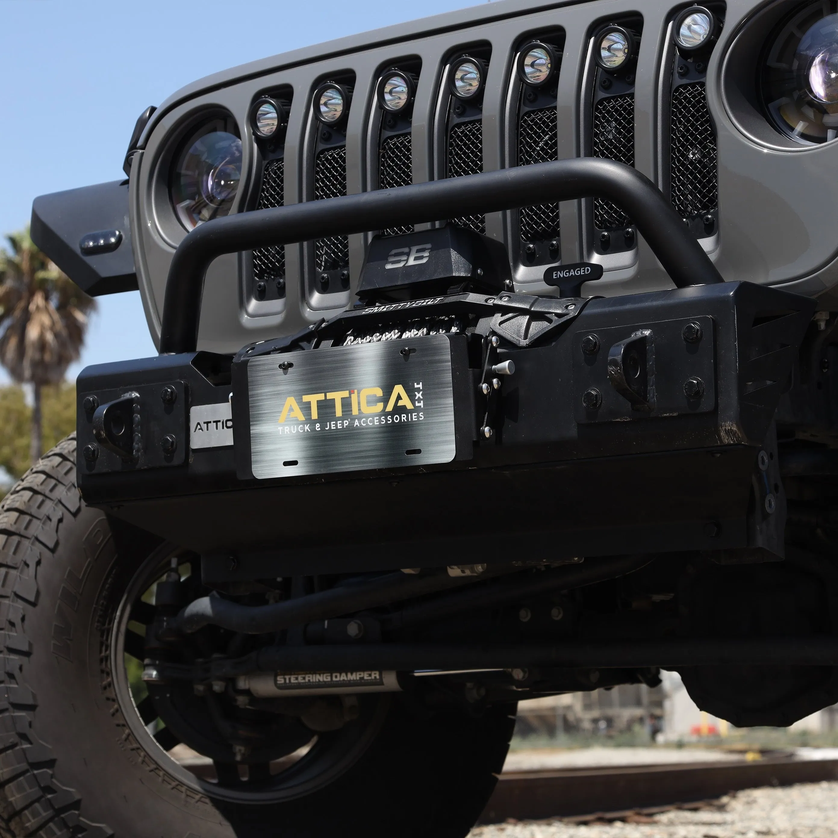 Attica 4x4 APEX Series Front Bumper for Jeep Gladiator JT (2019-2024)