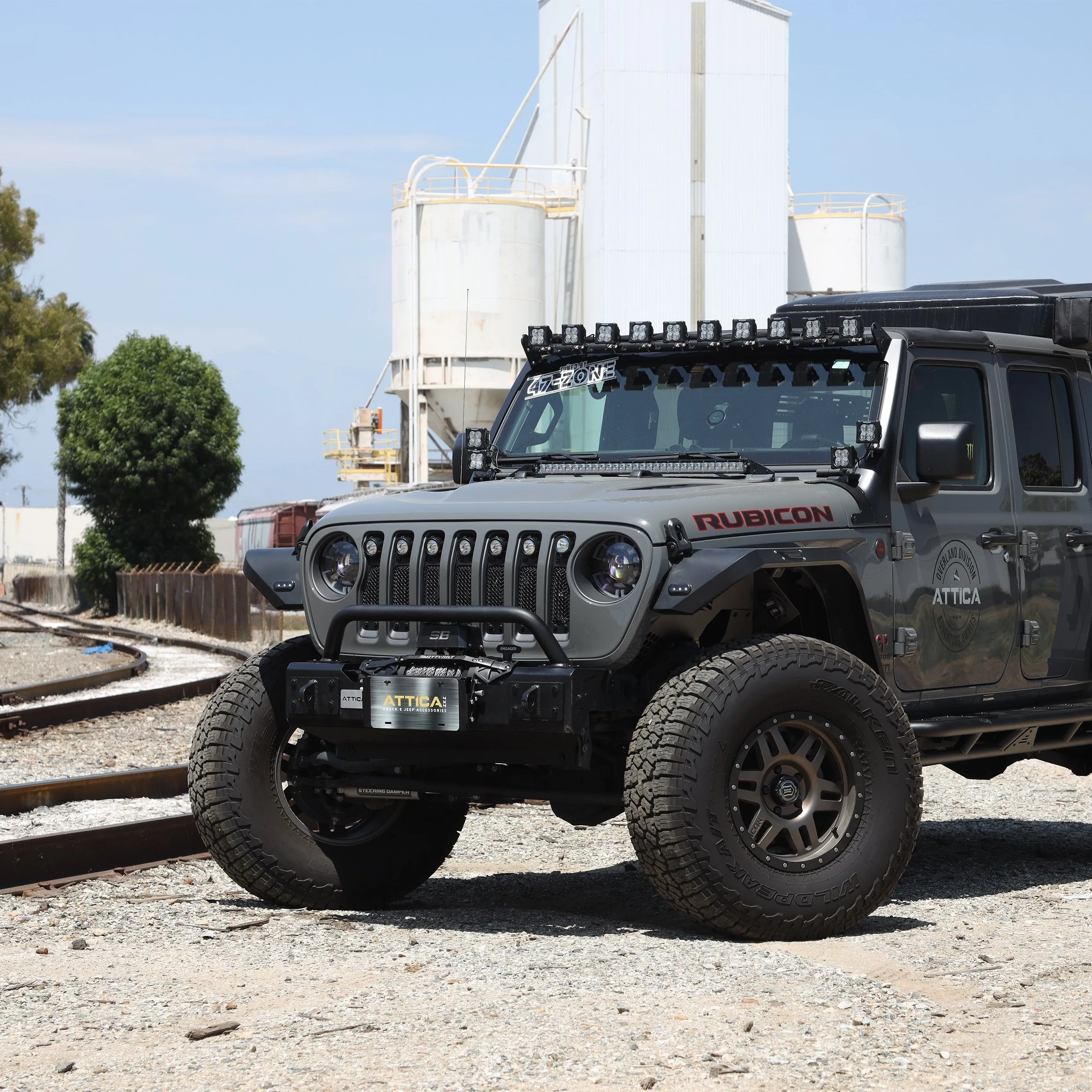 Attica 4x4 APEX Series Front Bumper for Jeep Gladiator JT (2019-2024)