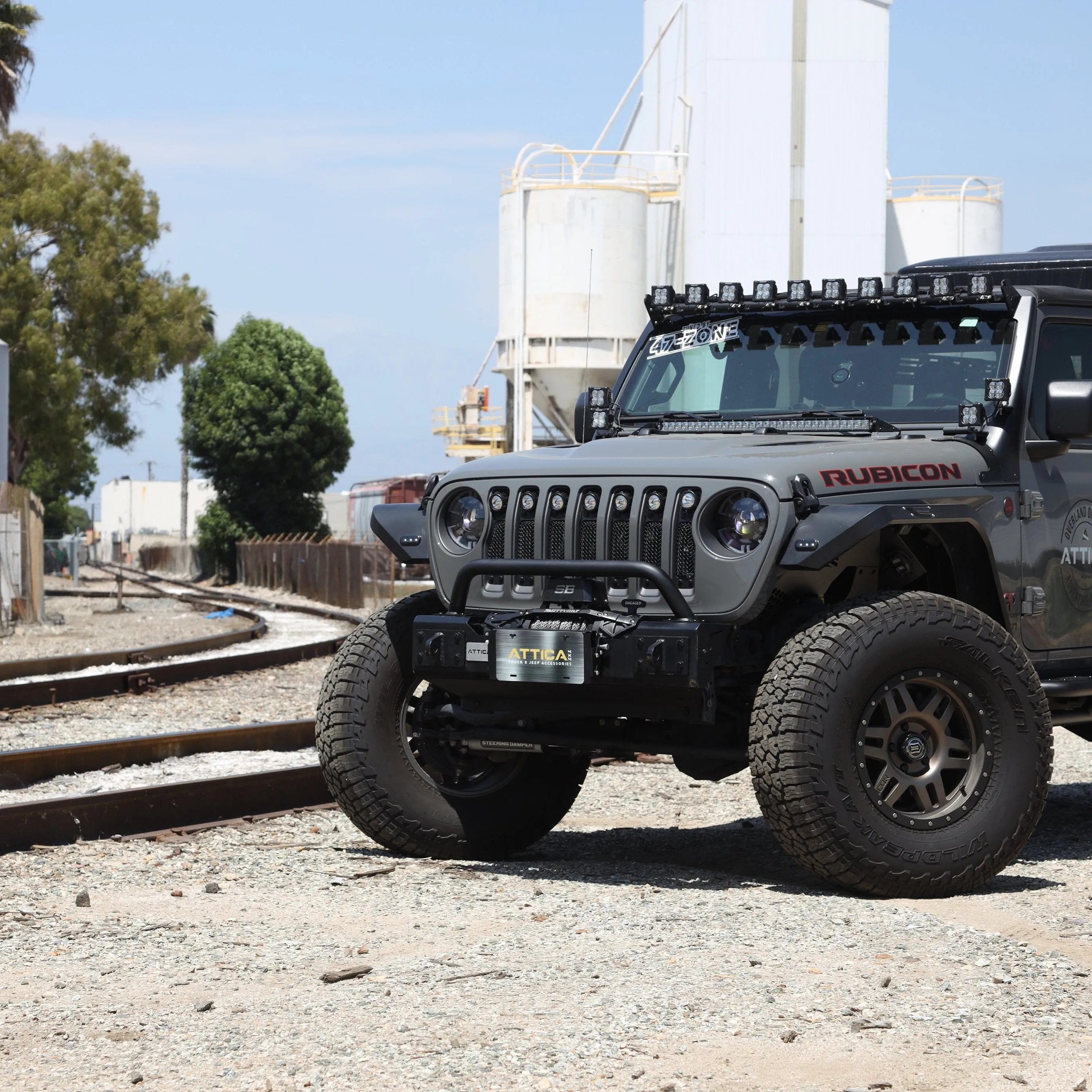 Attica 4x4 APEX Series Front Bumper for Jeep Gladiator JT (2019-2024)
