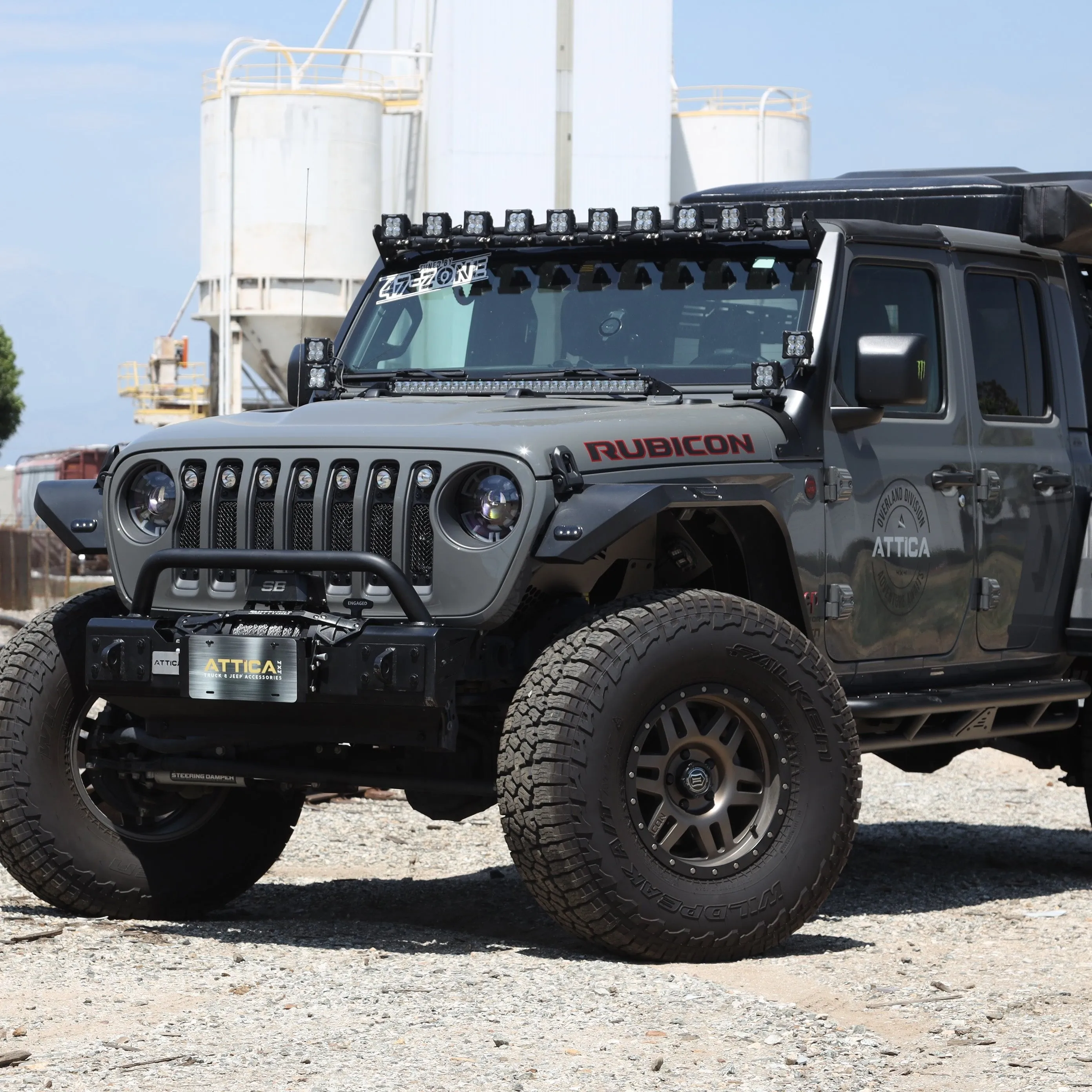 Attica 4x4 APEX Series Front Bumper for Jeep Gladiator JT (2019-2024)