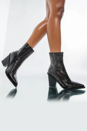 AZALEA WANG LEFT YOU ON READ STUDDED BOOTIE
