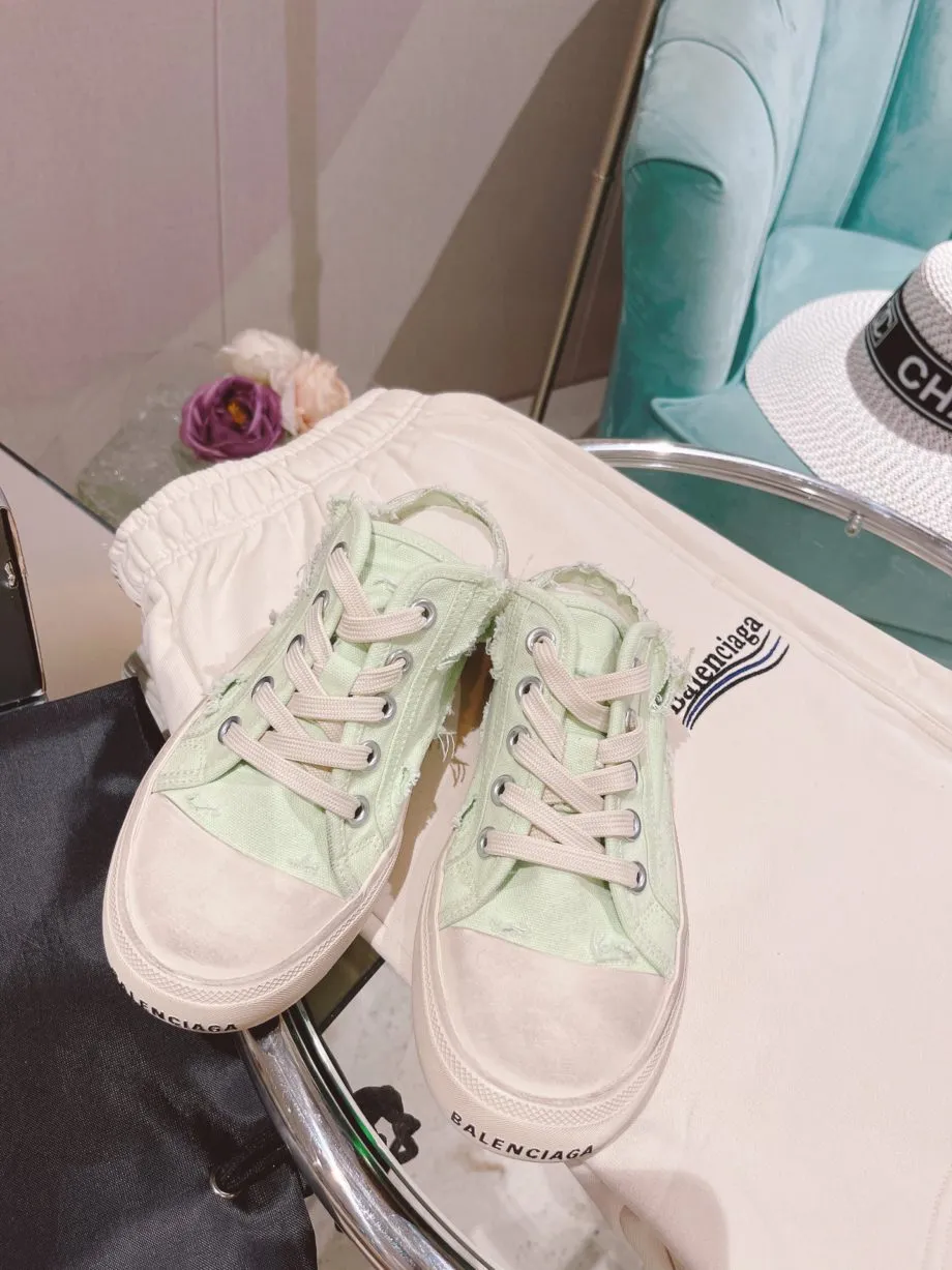 BA Paris Trainers Mule White For Women