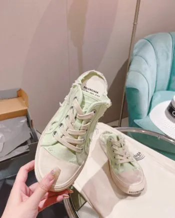BA Paris Trainers Mule White For Women