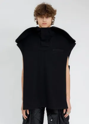 Black Box Shape Pattern Artwork Vest