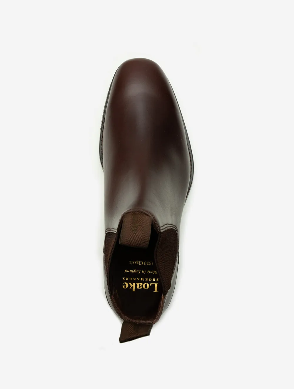 Chatsworth Waxed Chelsea Boot Dark Brown
