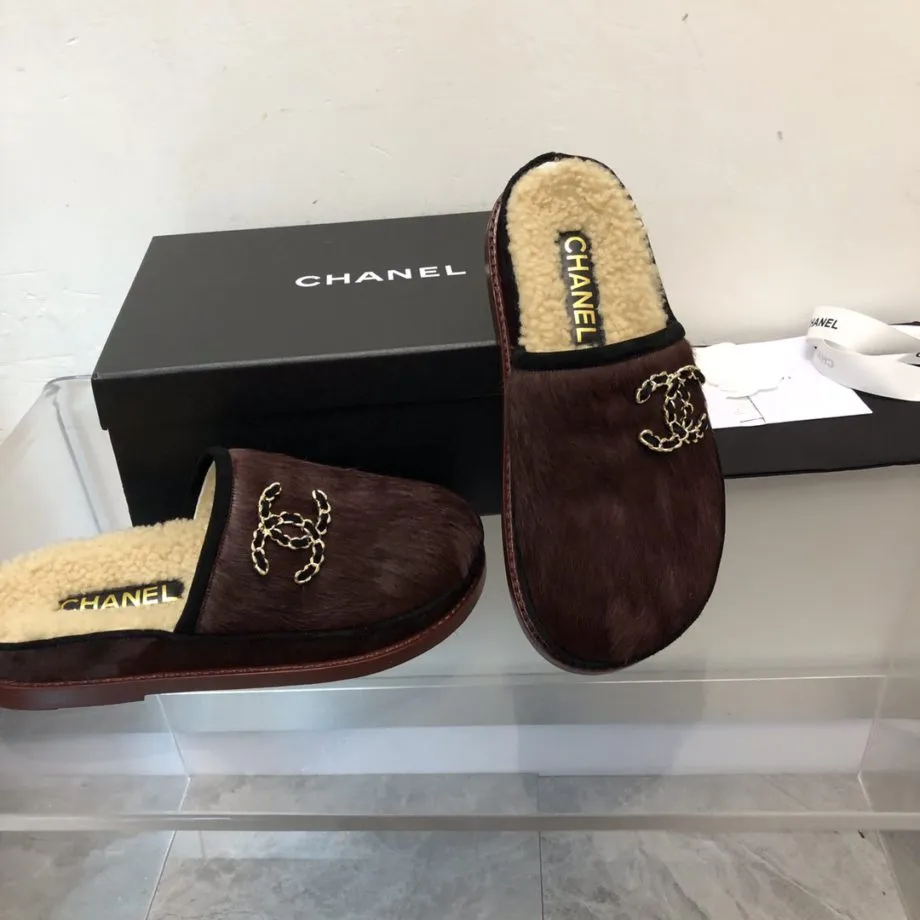 CHL Women's Mules With Opens Heels Burgundy For Women G38648 Y56034 K4742