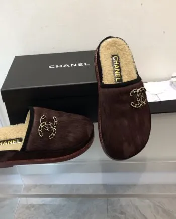 CHL Women's Mules With Opens Heels Burgundy For Women G38648 Y56034 K4742