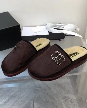 CHL Women's Mules With Opens Heels Burgundy For Women G38648 Y56034 K4742