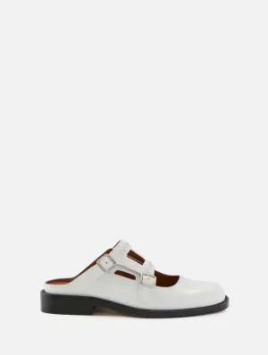 Double Buckle Mary Jane Mule
