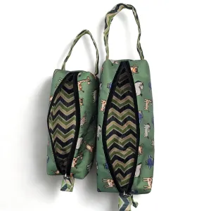 FOREST FRIENDS PRINT Maxi Pouch Set