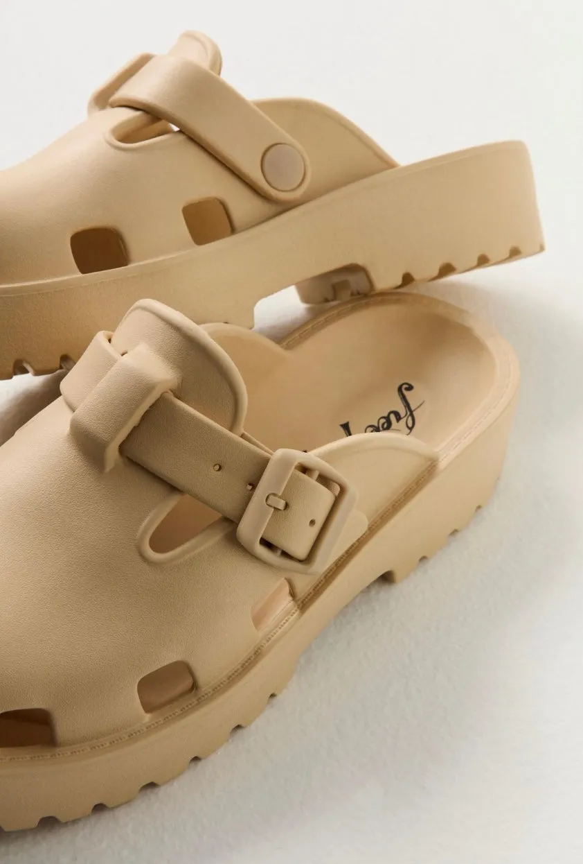 Free People Karlie Buckle Clog
