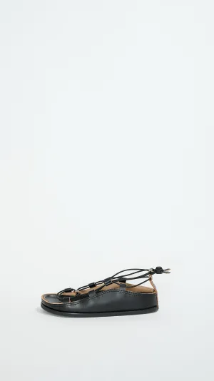 Fussbett Spartan Sandals in Black