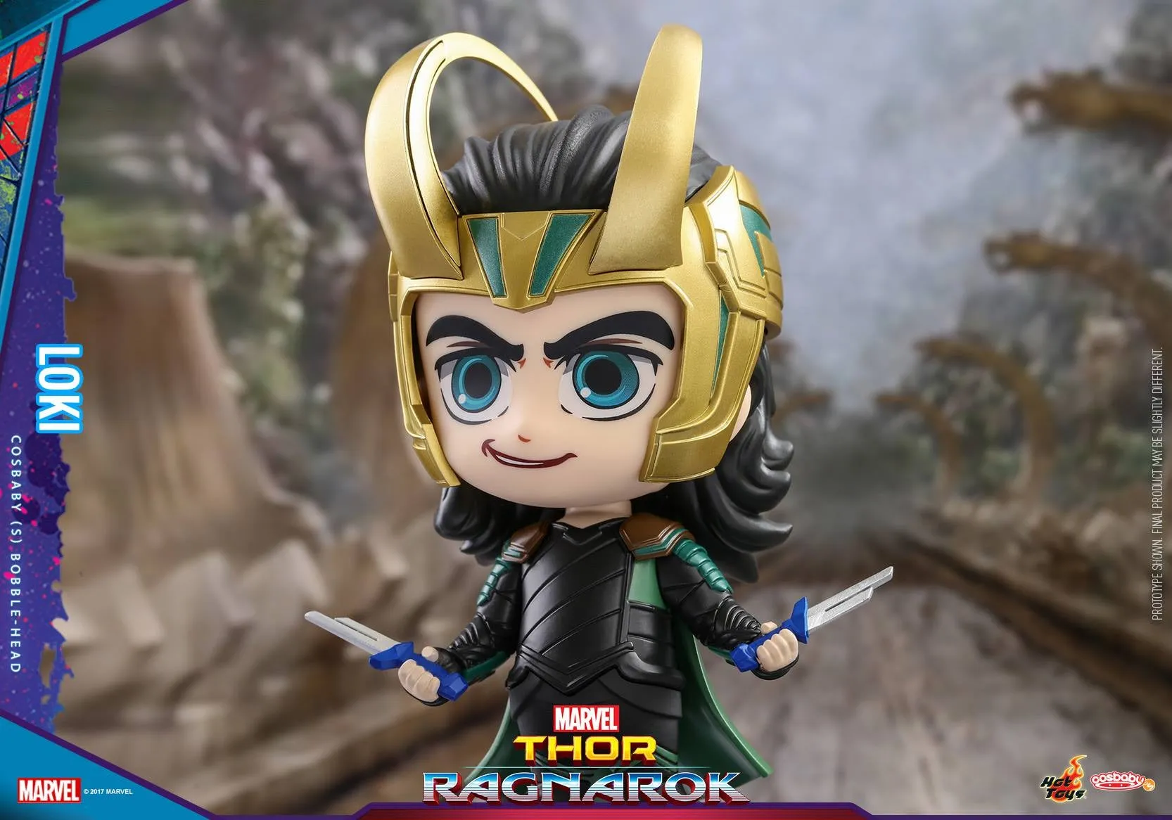 Hot Toys - COSB379-  Loki Cosbaby (S) Bobble-Head