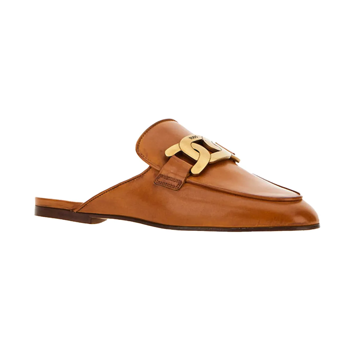 Kate Chain Leather Mules