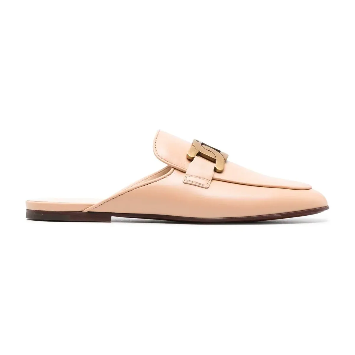 Kate Chain Leather Mules