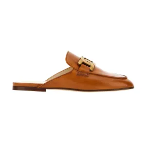 Kate Chain Leather Mules