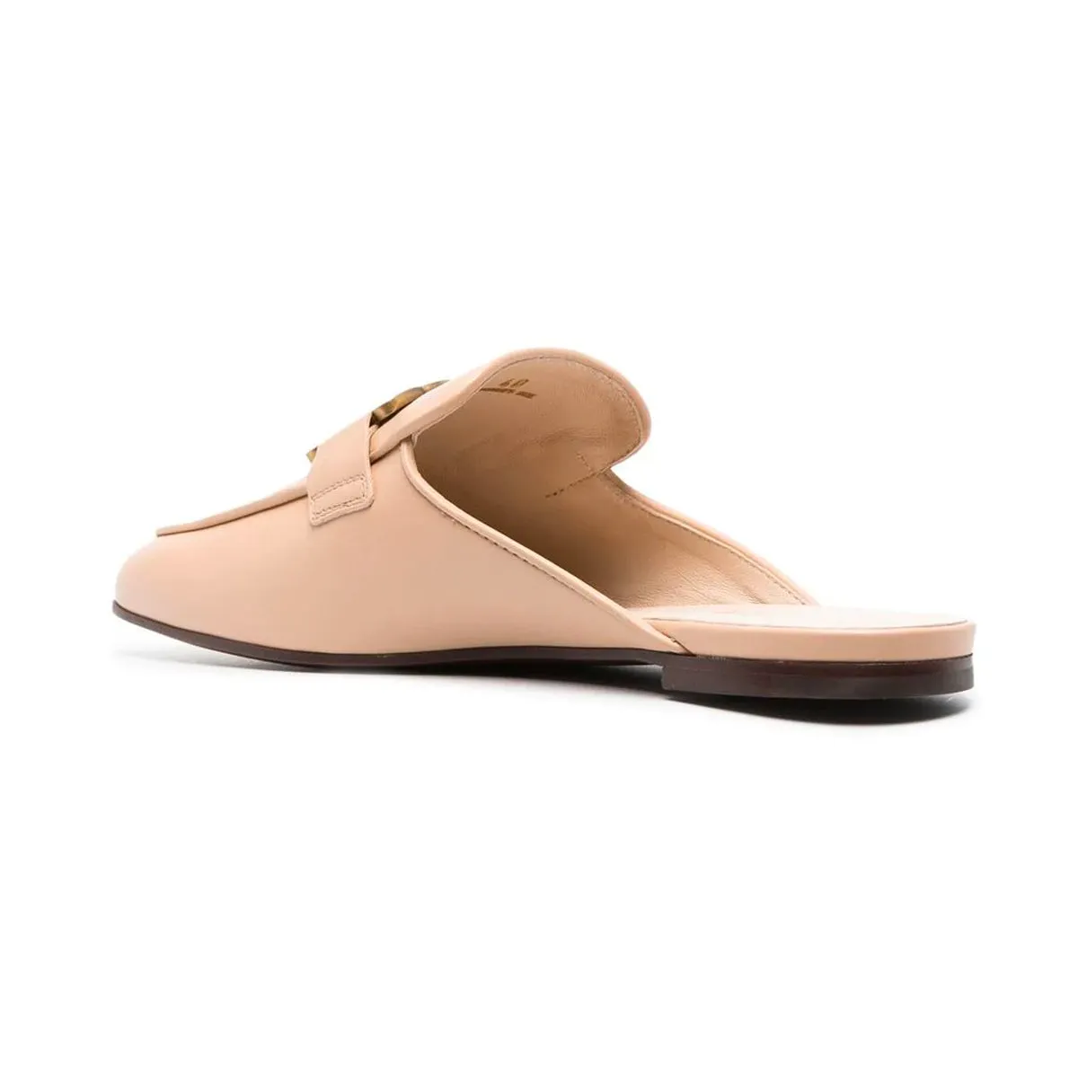 Kate Chain Leather Mules