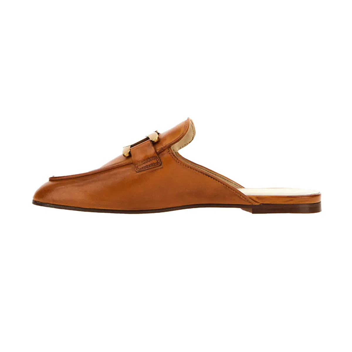 Kate Chain Leather Mules