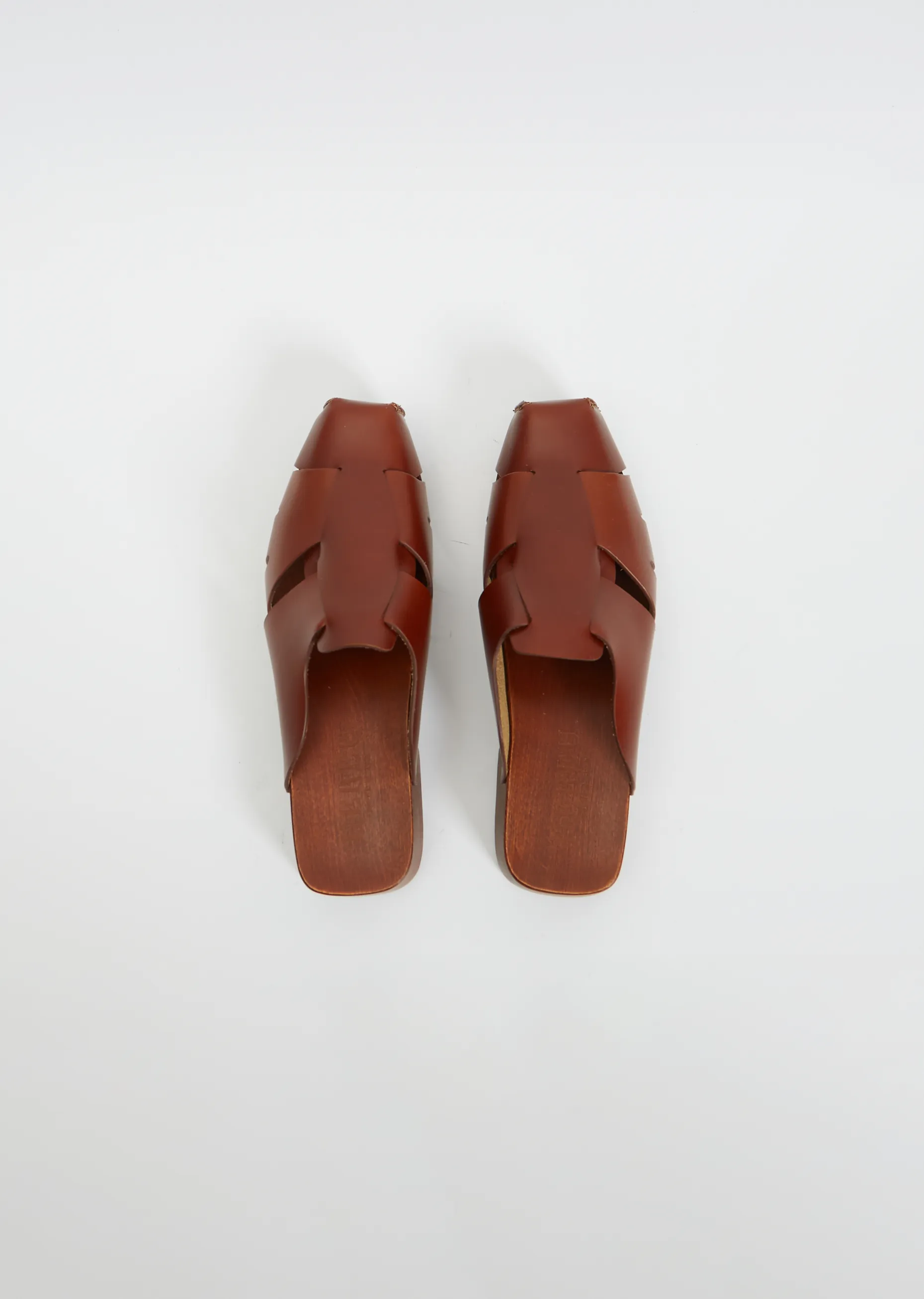 Licia Mule Clog — Tan