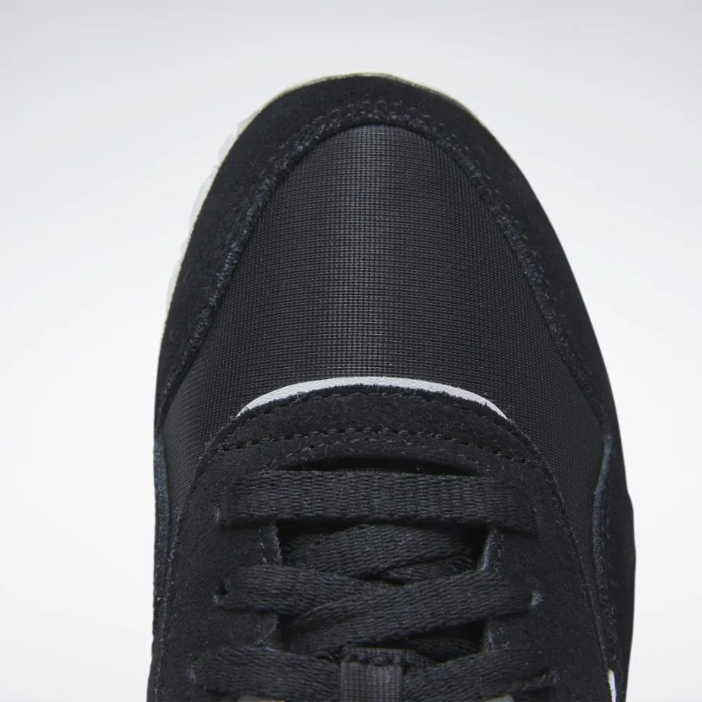 Reebok Footwear Women Classic Nylon Shoes CORE BLK/FTWR WHT/FTWR WHT