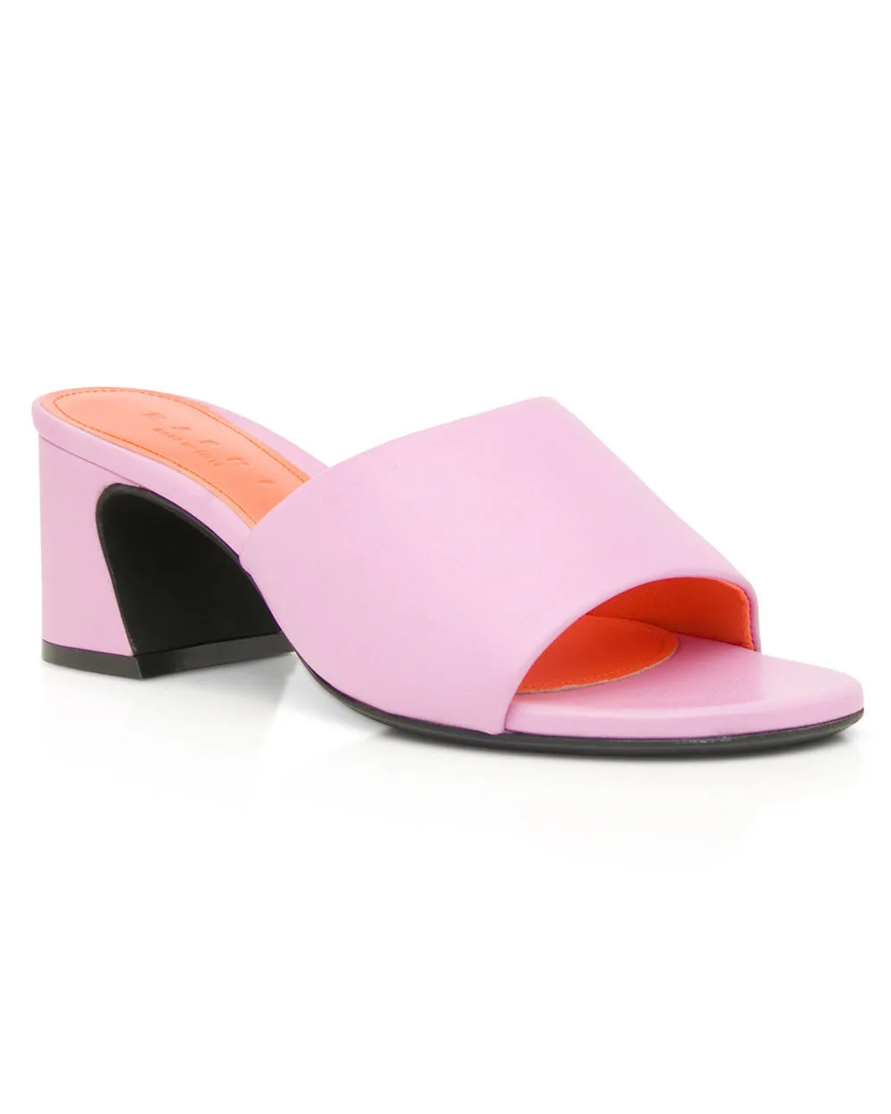 Sandal Mule Padded in Pink