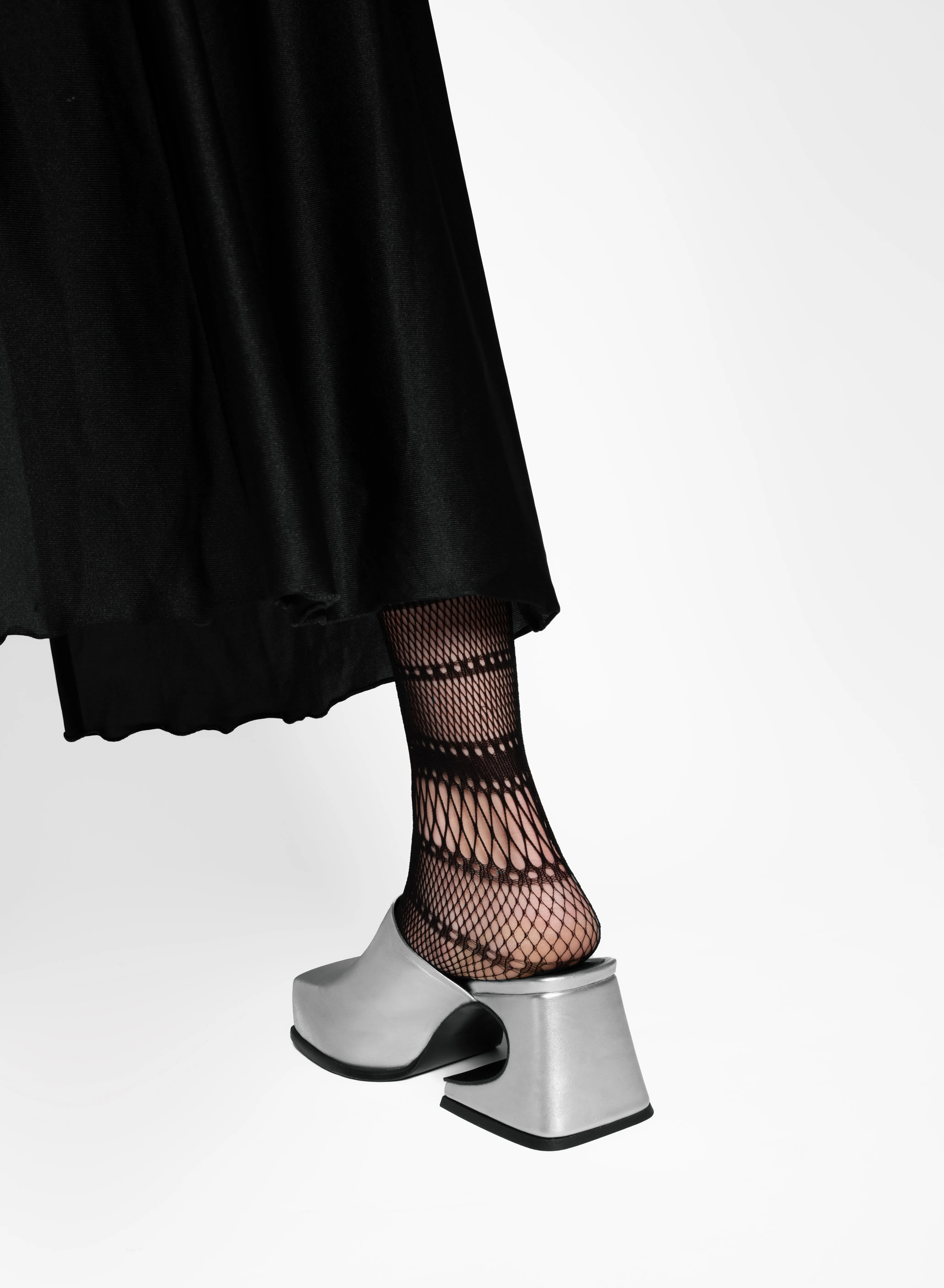 SILVER SASSY MULE