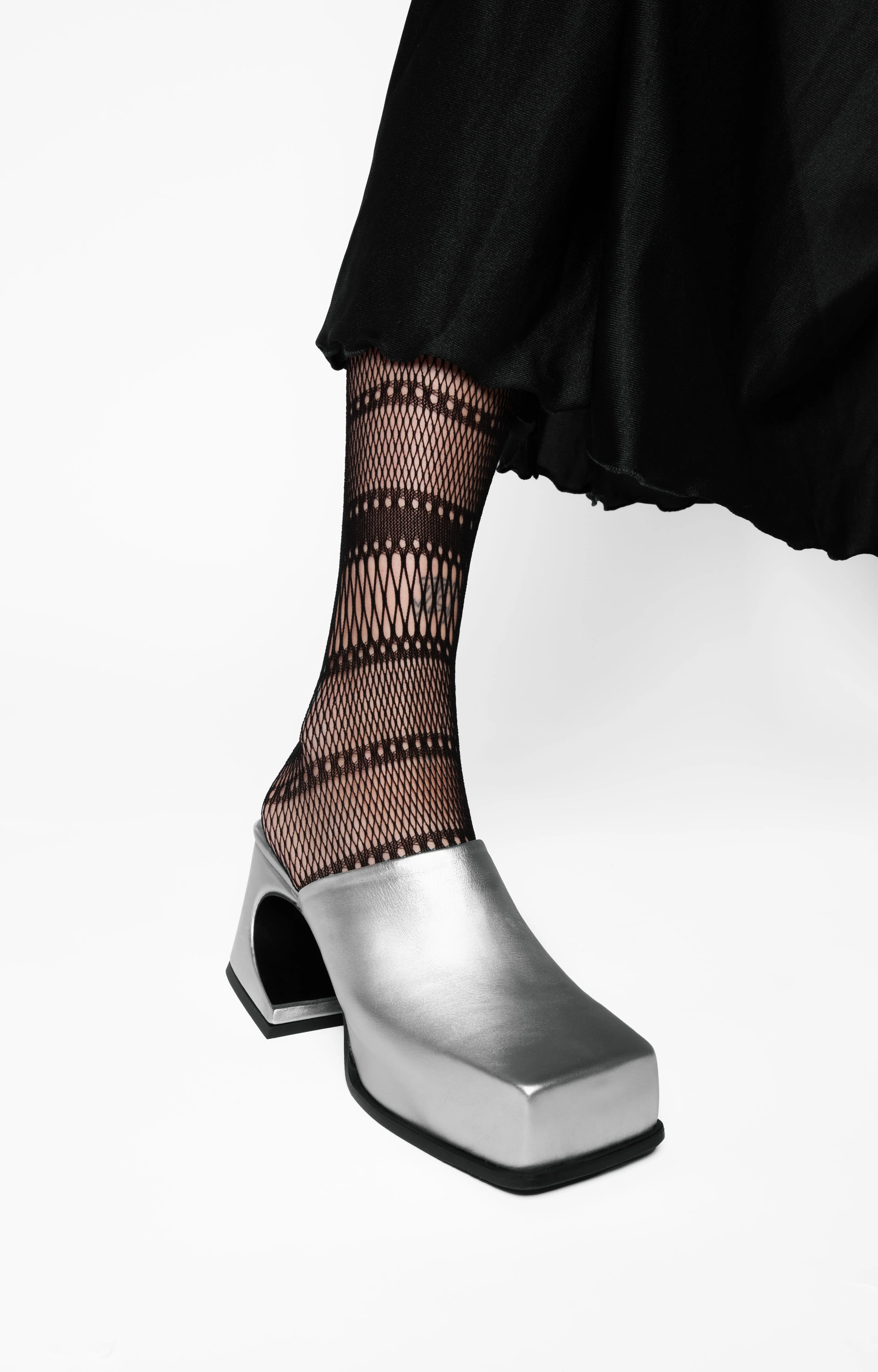 SILVER SASSY MULE
