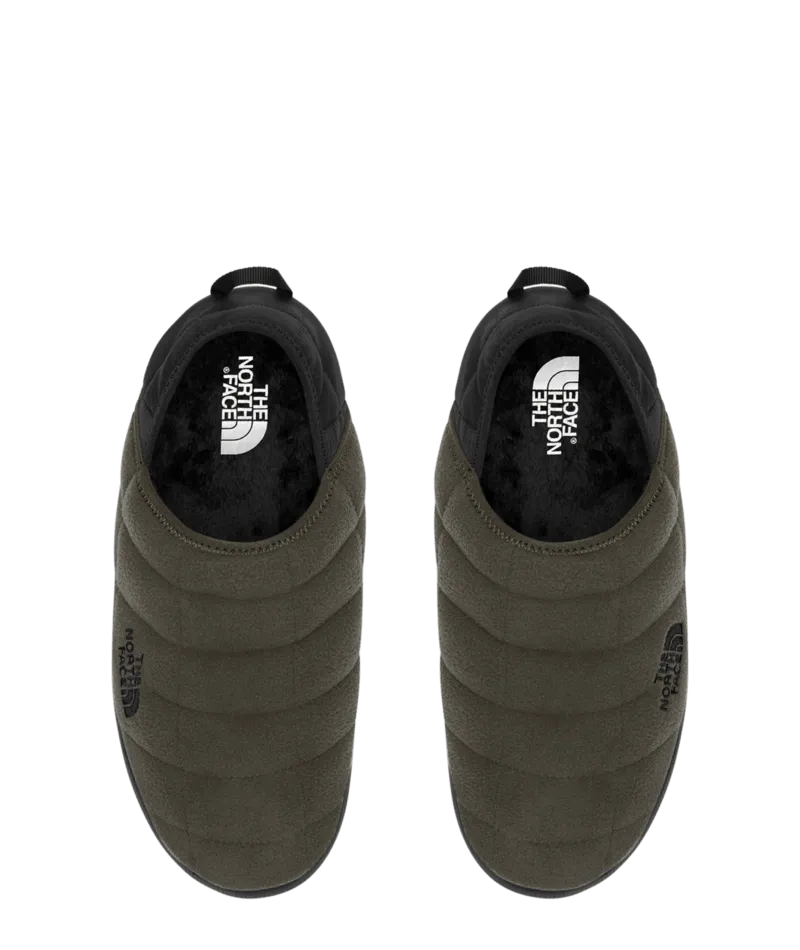 The North Face Mens ThermoBall Traction Mule V Denali Slipper in New Taupe Green and TNF Black 2024
