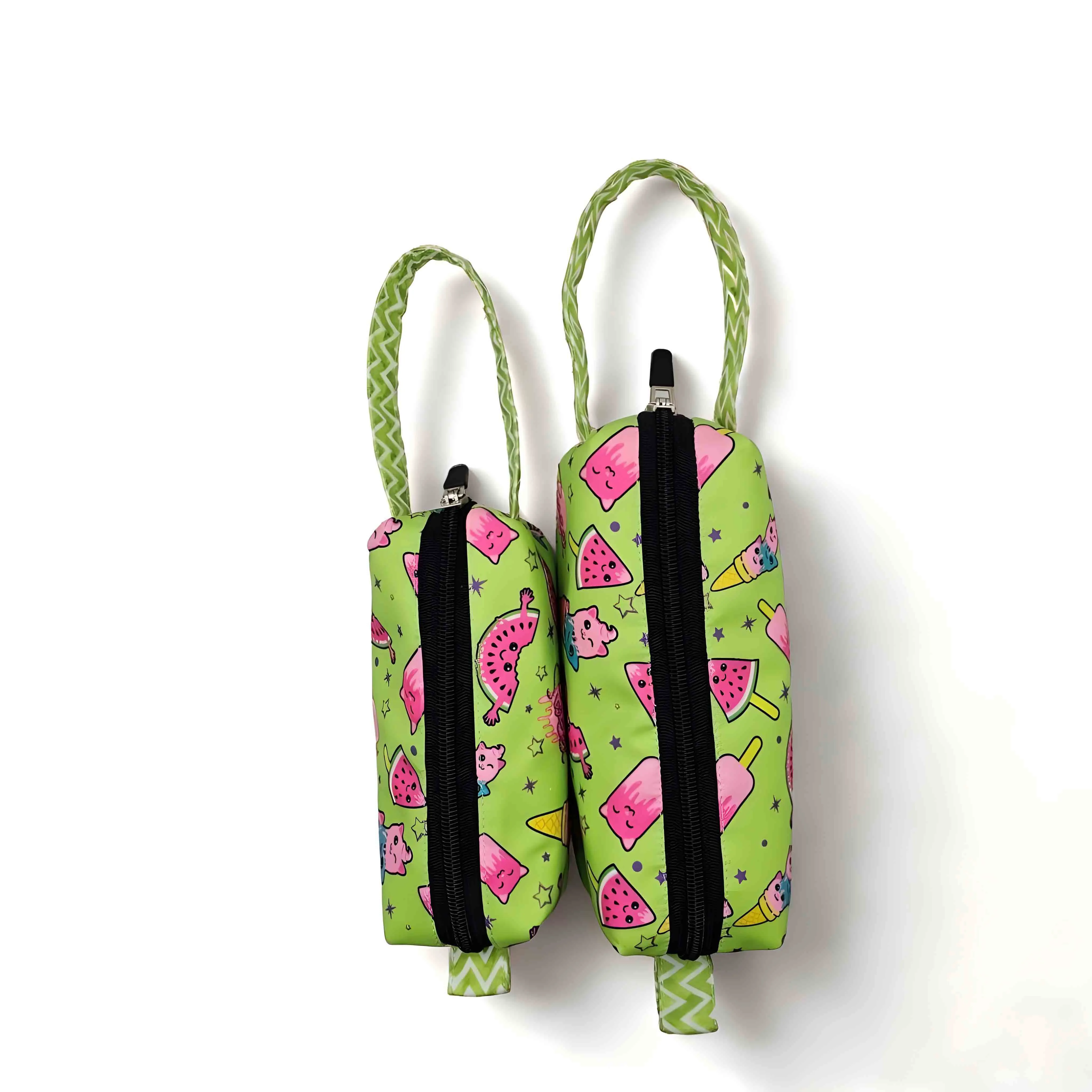 Tropical Bliss Print Small Duo Pouch Set