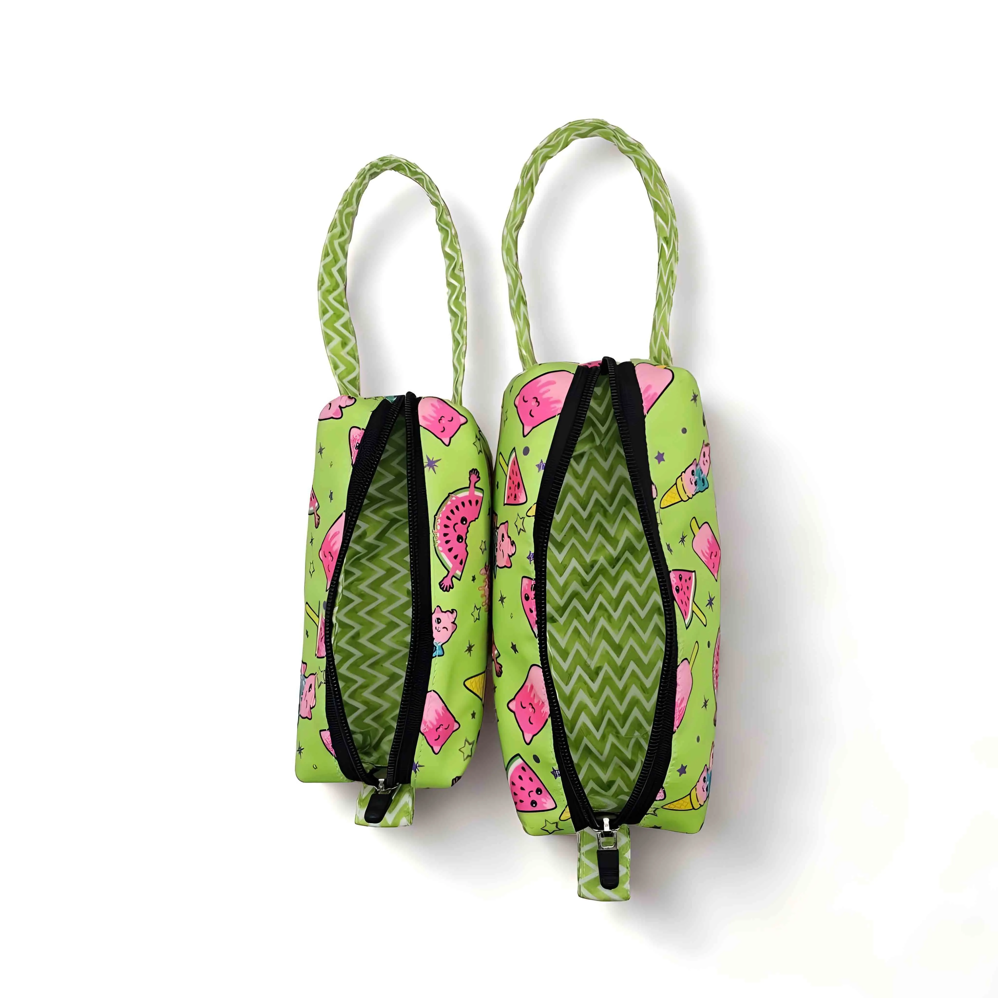 Tropical Bliss Print Small Duo Pouch Set