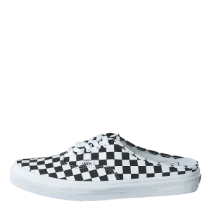 Ua Authentic Mule (checkerboard) Blk/truwht