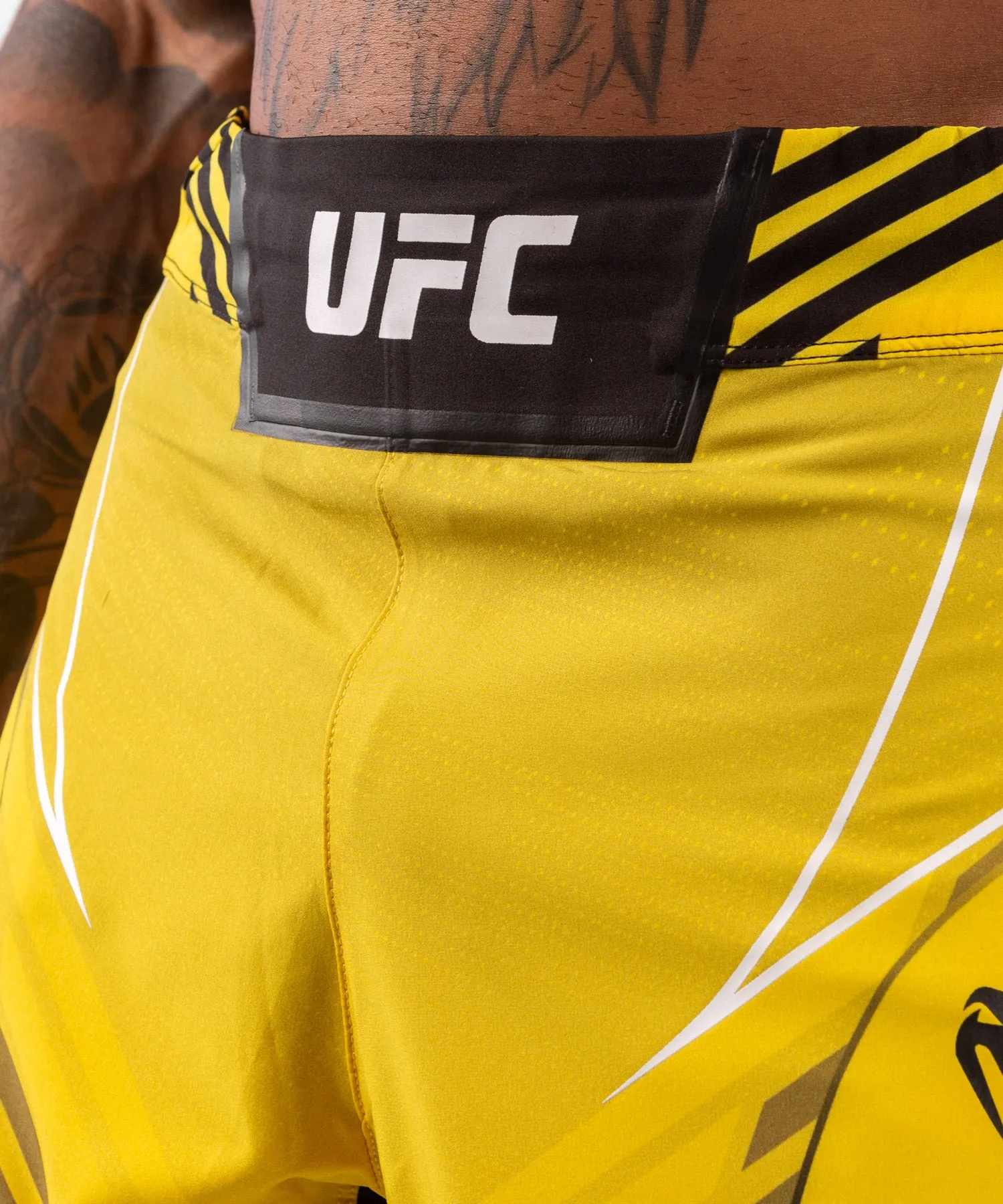 UFC Venum Authentic Fight Night Men's Gladiator Shorts - Yellow