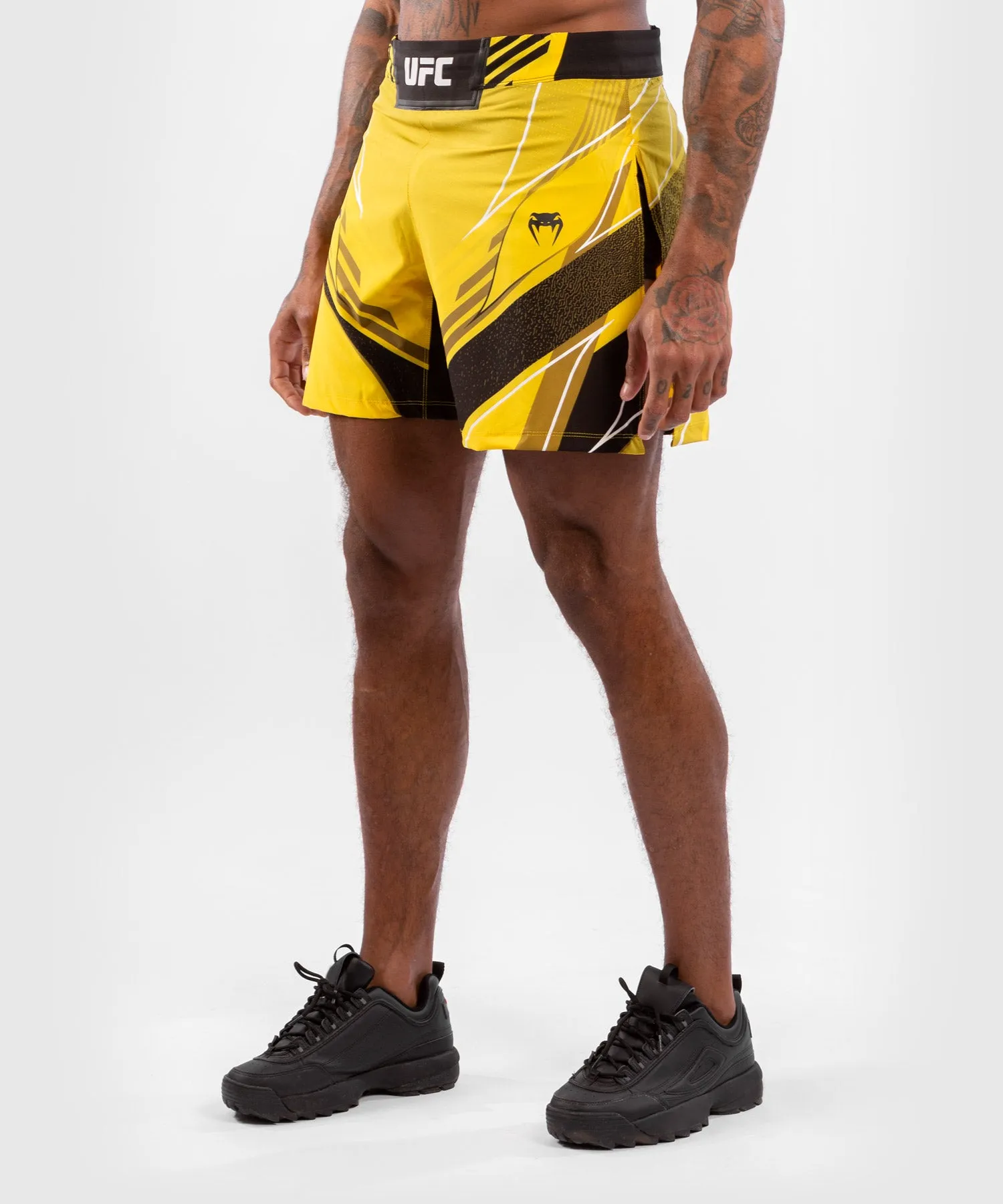 UFC Venum Authentic Fight Night Men's Gladiator Shorts - Yellow