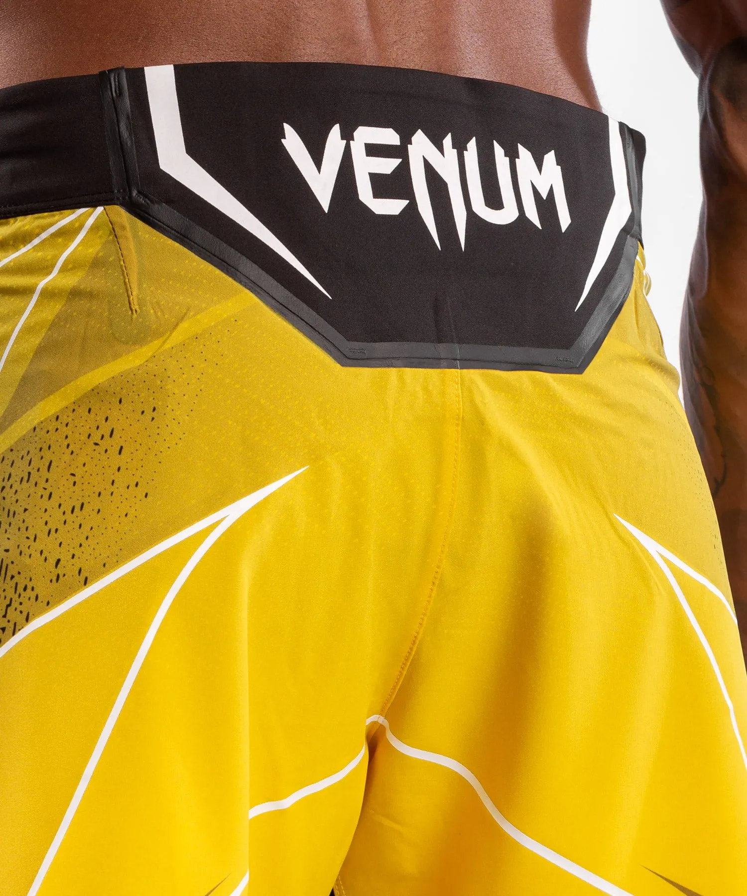 UFC Venum Authentic Fight Night Men's Gladiator Shorts - Yellow