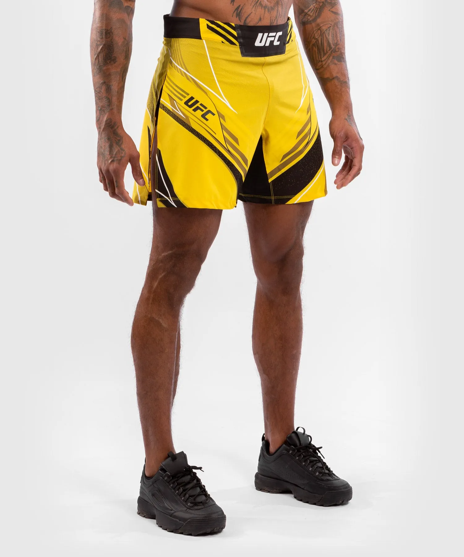 UFC Venum Authentic Fight Night Men's Gladiator Shorts - Yellow