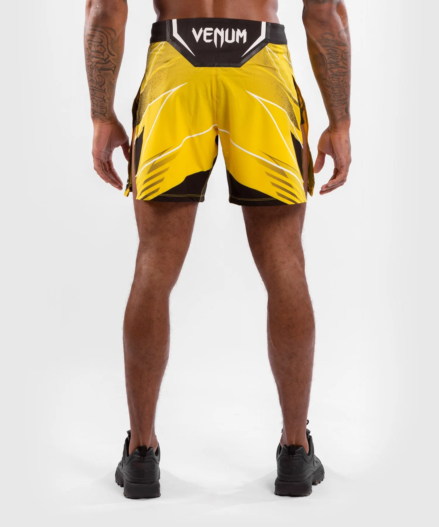 UFC Venum Authentic Fight Night Men's Gladiator Shorts - Yellow