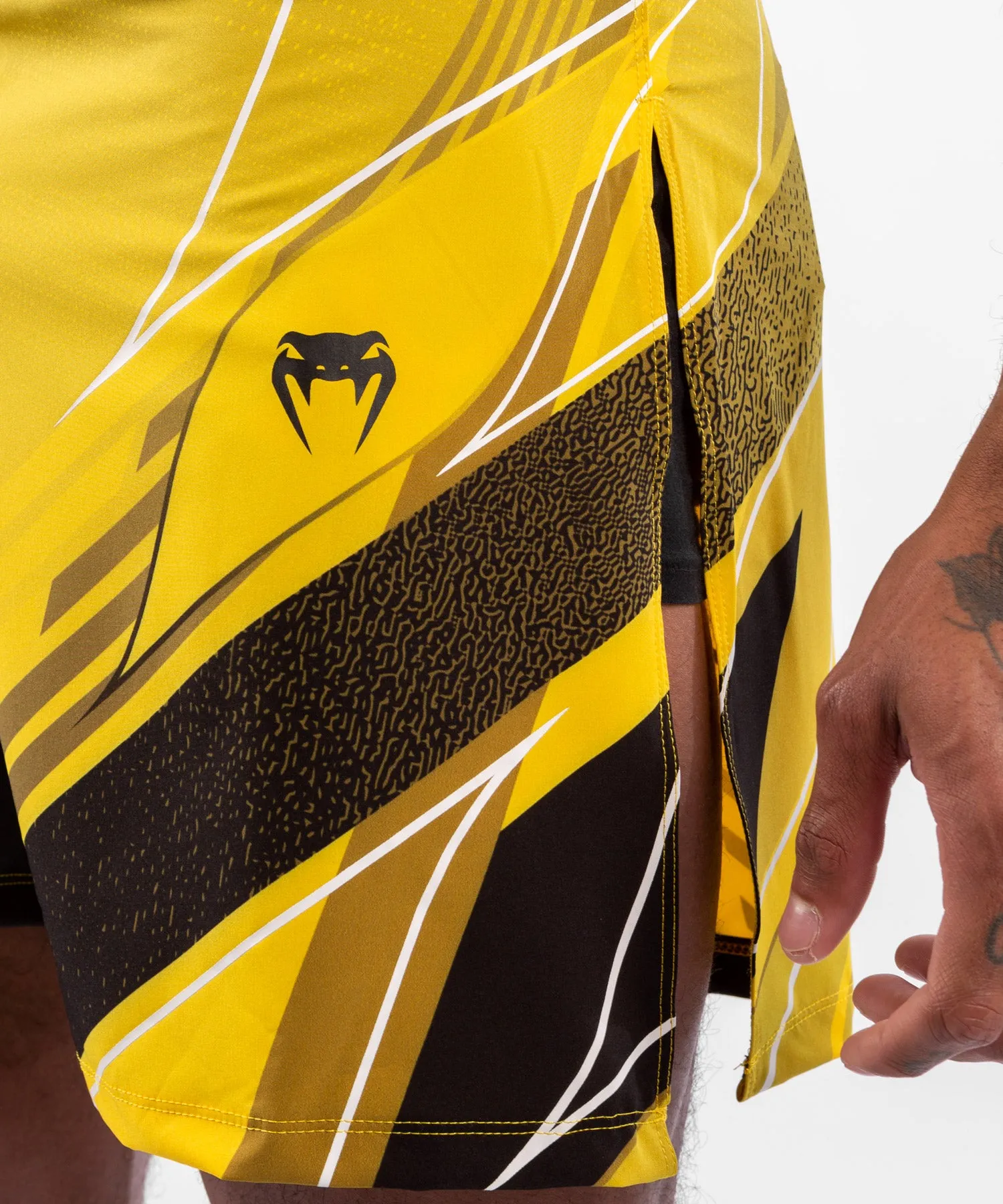 UFC Venum Authentic Fight Night Men's Gladiator Shorts - Yellow