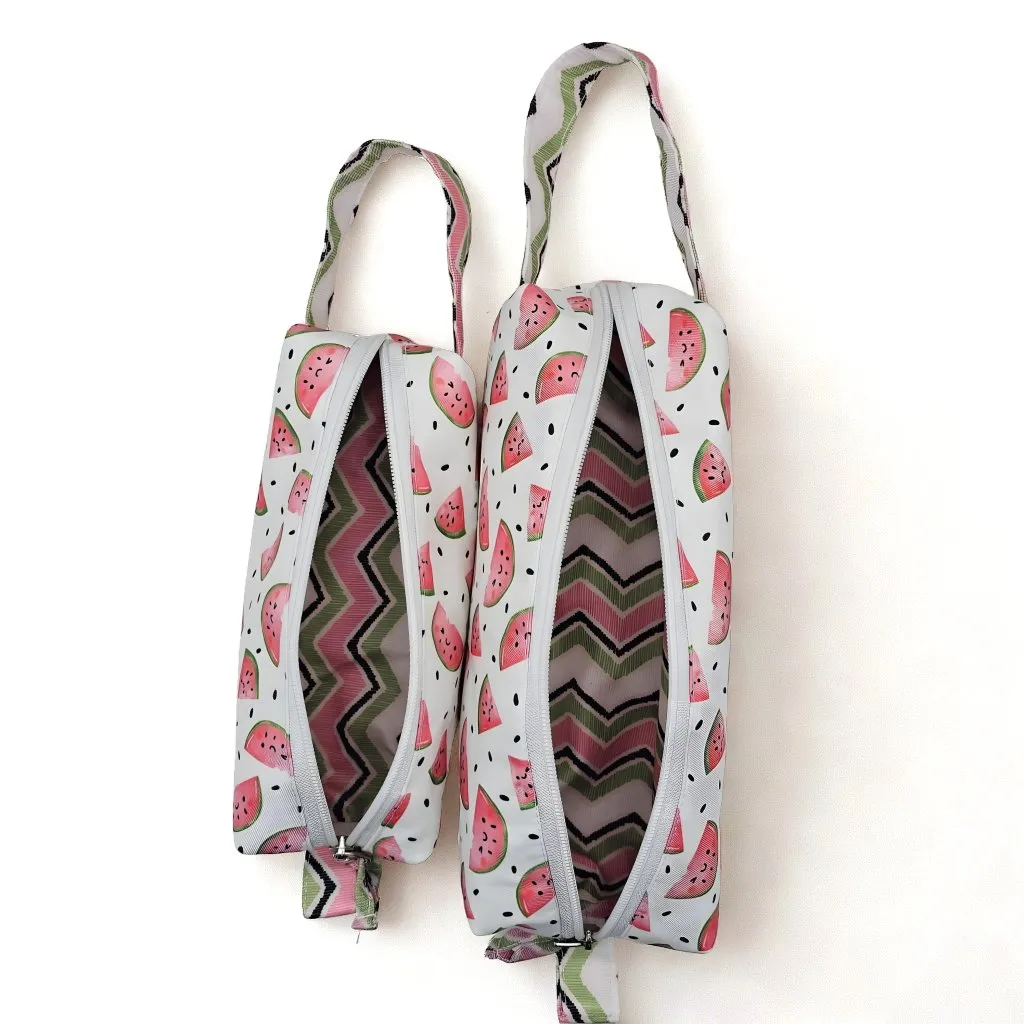 WATERMELON DREAM Print Maxi Pouch Set